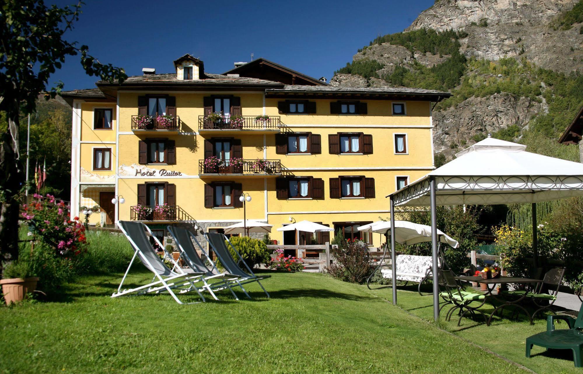 Hotel Ruitor Arvier Buitenkant foto